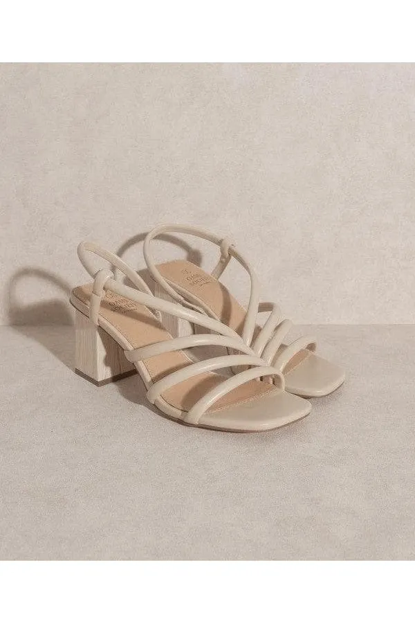 OASIS SOCIETY Ashley - Wooden Heel Sandal