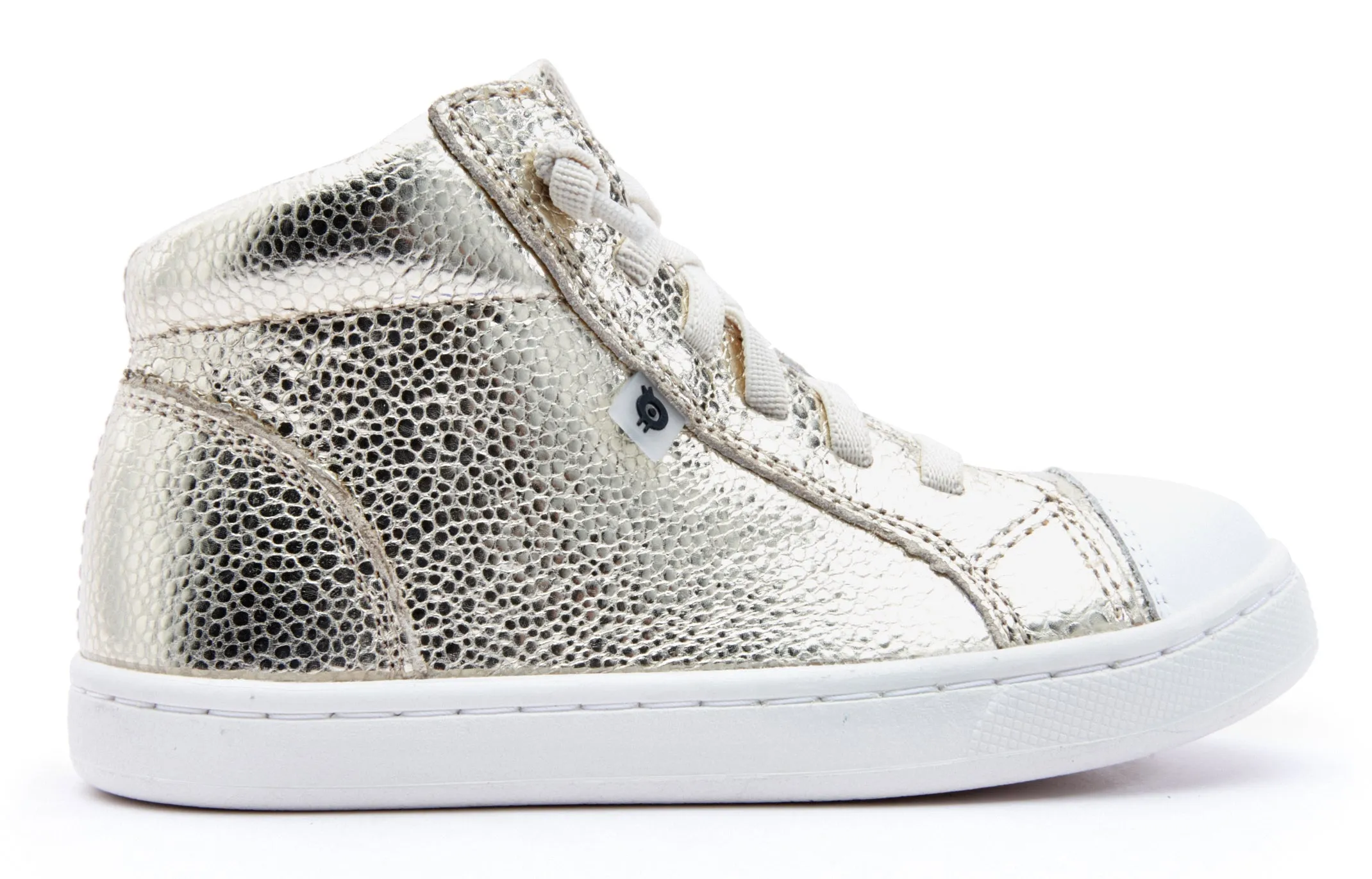 Old Soles Boy's & Girl's 6119 Chester Sneaker - Gold Pebble/Snow