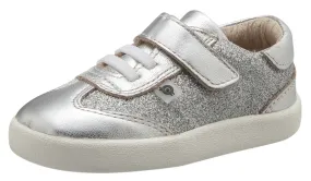 Old Soles Boy's and Girl's Glam Sneakers, Glam Argent / Silver