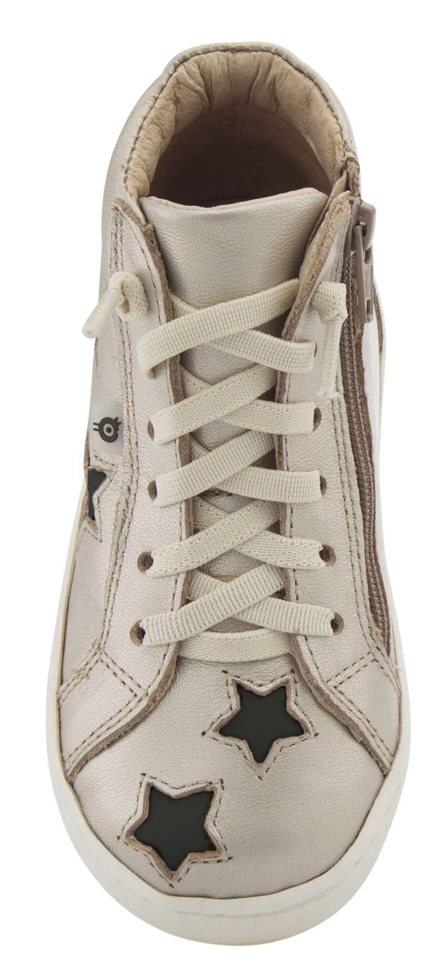 Old Soles Girl's & Boy's Starey High Top Sneaker - Chalk/Black