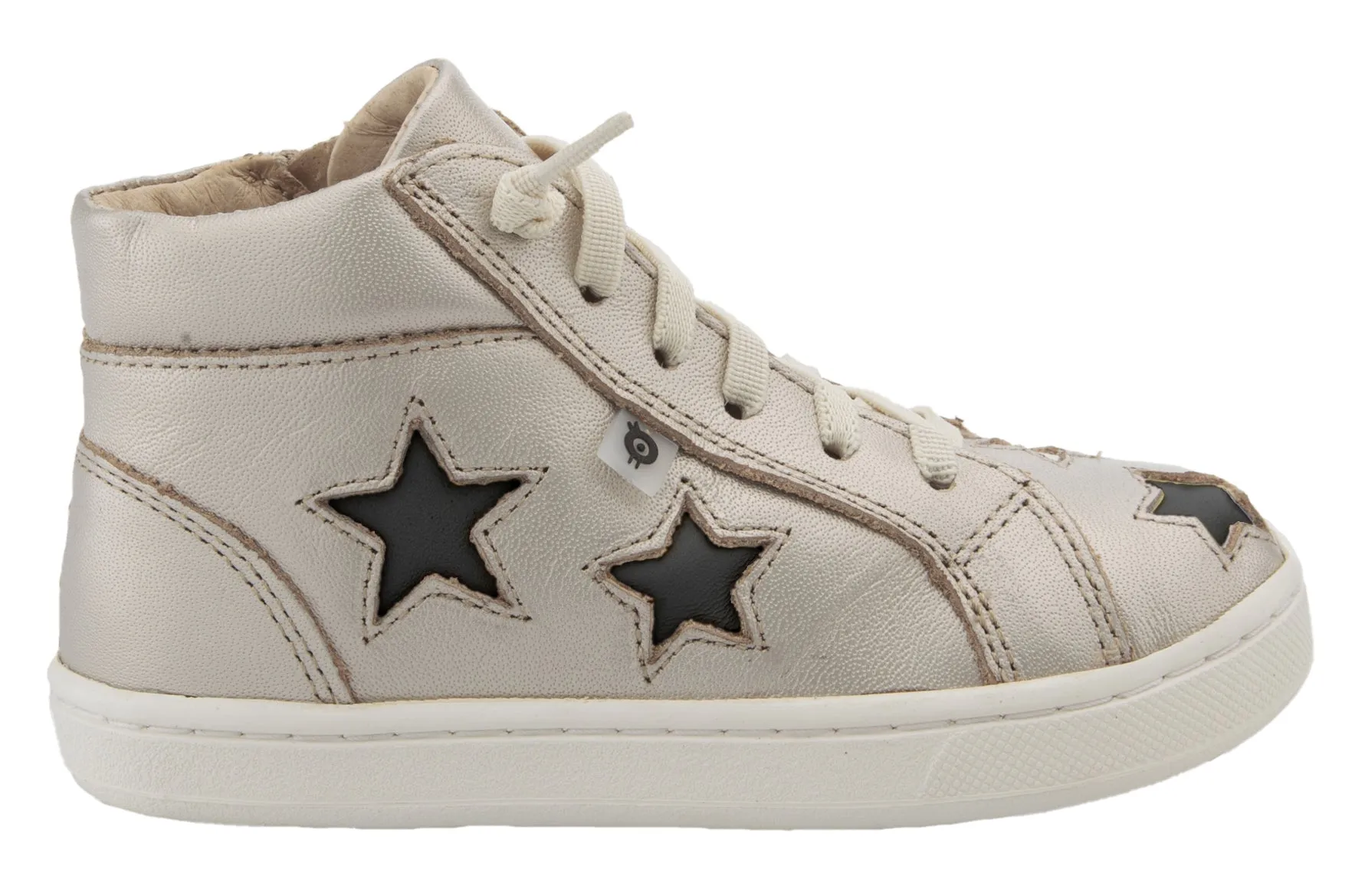 Old Soles Girl's & Boy's Starey High Top Sneaker - Chalk/Black