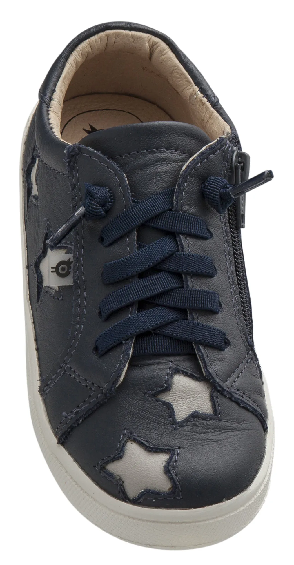 Old Soles Girl's and Boy's Starey Runner, Navy/Gris