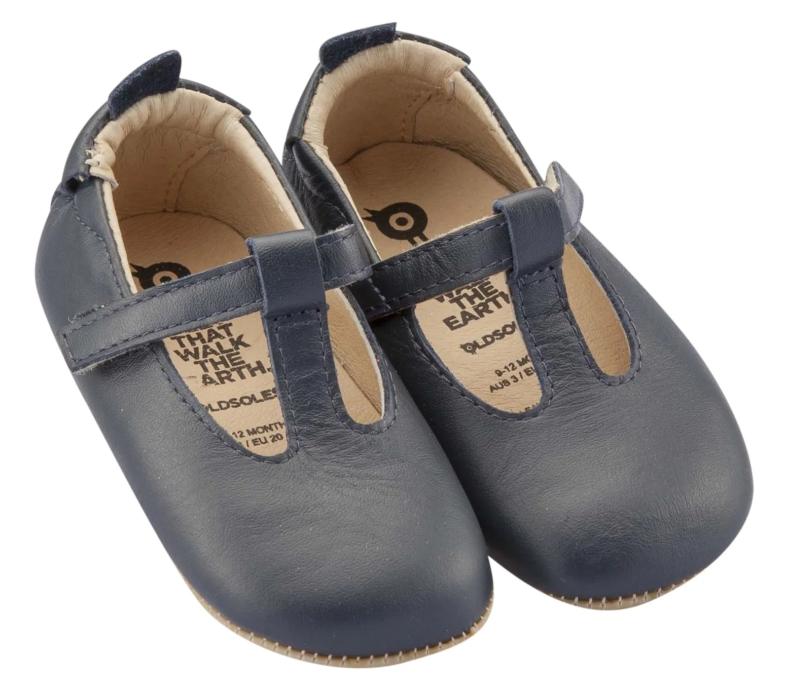Old Soles Girl's Omhe-Bub, Navy