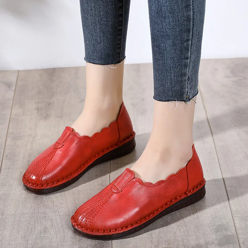 Orthopedic Casual Leather Slip-on Shoes