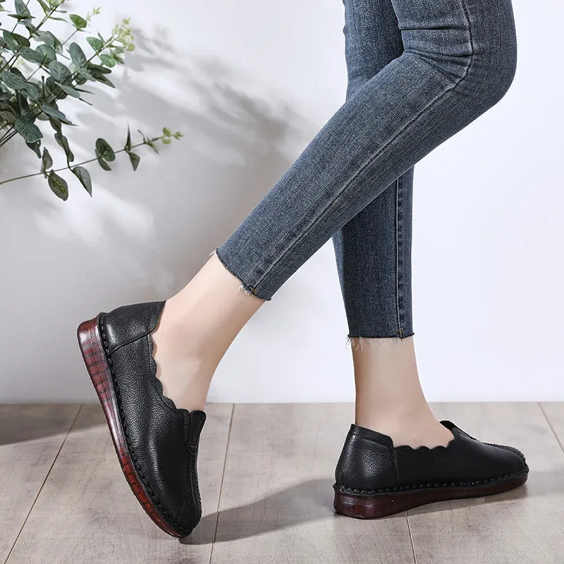 Orthopedic Casual Leather Slip-on Shoes