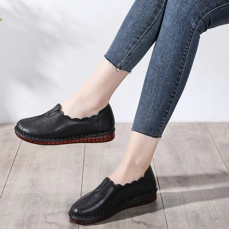 Orthopedic Casual Leather Slip-on Shoes