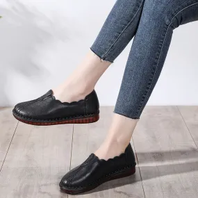 Orthopedic Casual Leather Slip-on Shoes