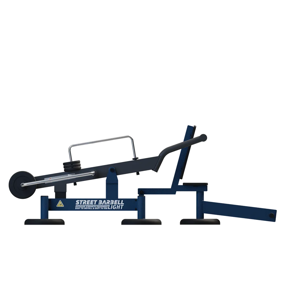 OUTDOOR FITNESS EQUIPMENT STREETBARBELL SEATED DIP