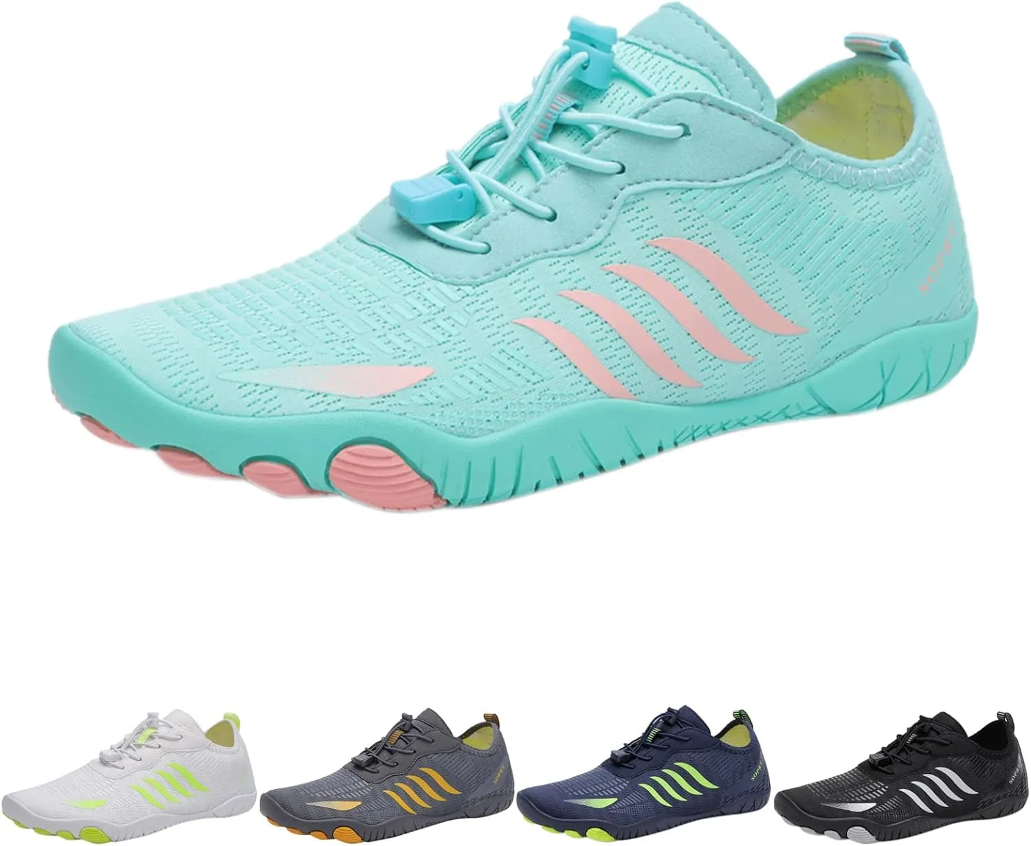 Quick Dry Water Shoes for Barefoot Beach Swim Pool Aqua Socks Womens Mens Outdoor Sports Hiking Surf Kayaking Yoga Exercise Shoes