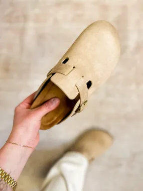 Regis Slip Ons - Light Taupe