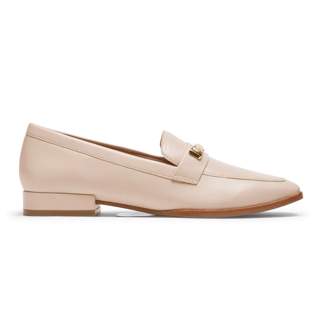 Rockport Women's Santana Bit Loafer Nude Leather CJ0688