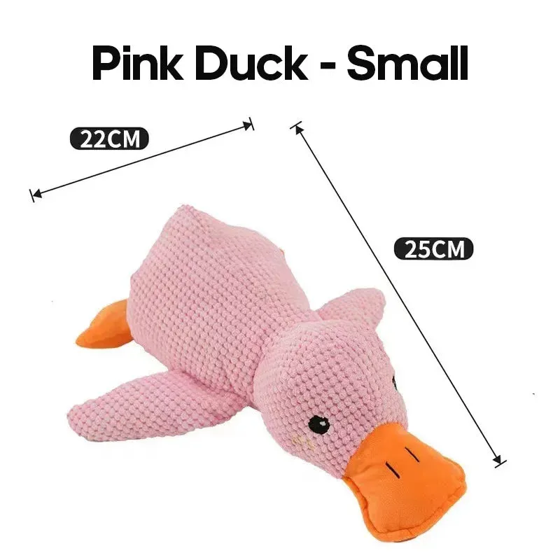 Stomping Duck Bite-Resistant Plush Dog Toy
