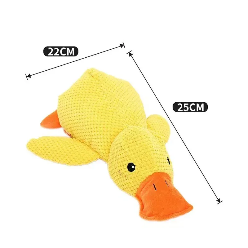 Stomping Duck Bite-Resistant Plush Dog Toy