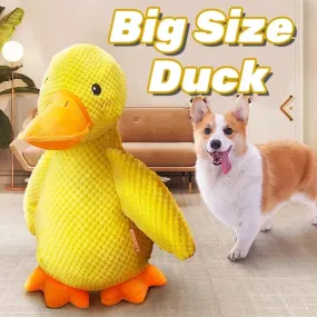 Stomping Duck Bite-Resistant Plush Dog Toy