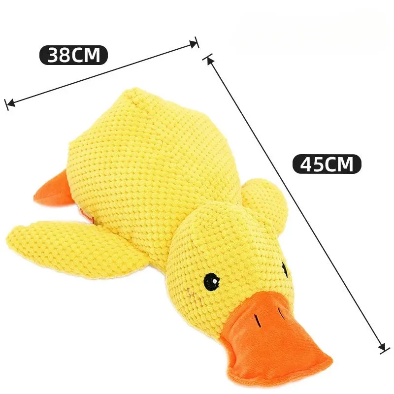 Stomping Duck Bite-Resistant Plush Dog Toy