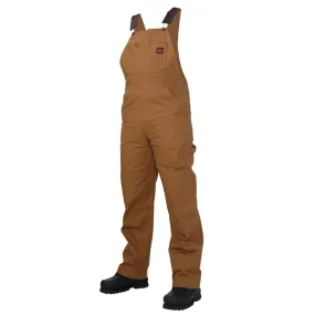 Tough Duck Men's Bib Overalls i198 - 10 oz Premium Cotton Duck, Unlined, Adjustable Straps, Multi-Pocket, Hammer Loop, Reinforced, Durable Workwear, Easy Entry | Sizes S-3XL
