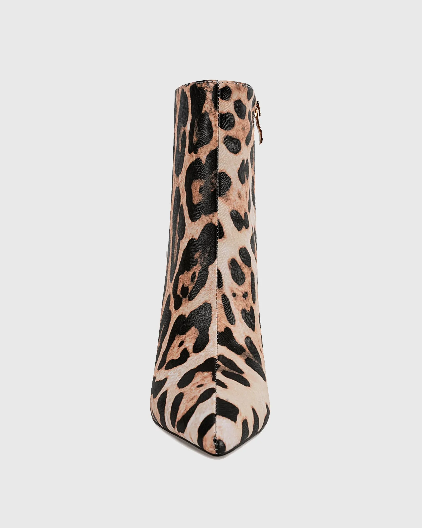 Varana Leopard Print Ankle Boots In Brown
