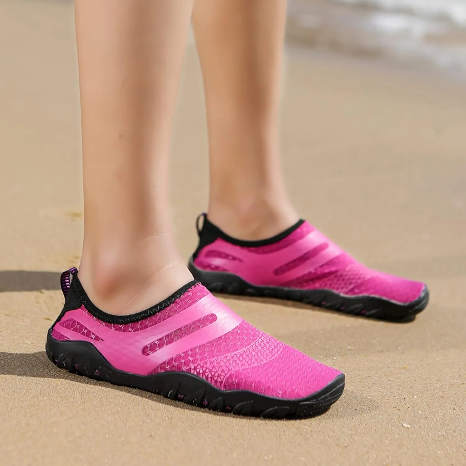Water Shoes Barefoot Quick Dry Aqua for Women Men Beach Swim Pool Surf Yoga Hiking Kayaking Lightweight Non Slip Outdoor Sports
