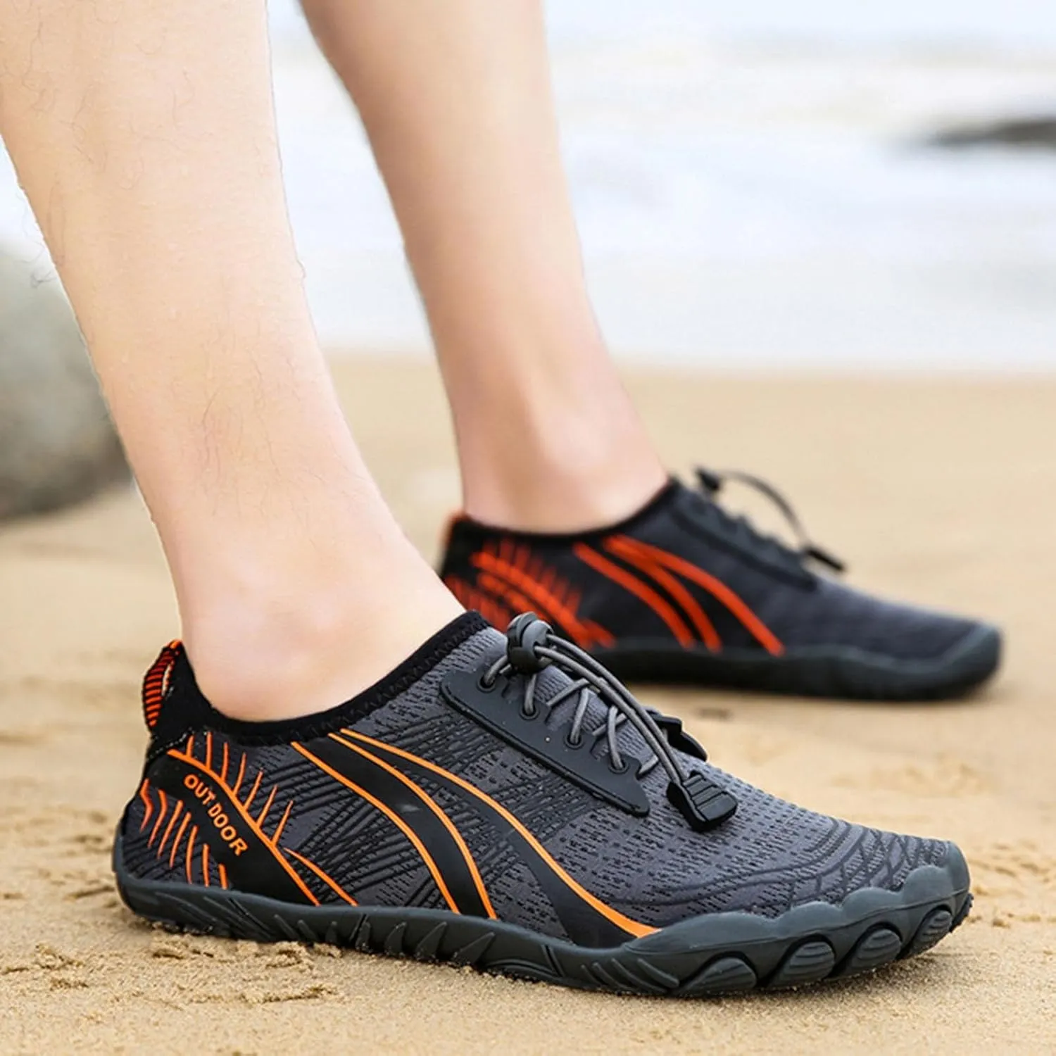 Water Shoes for Adults Quick Dry Barefoot Aqua Socks Non Slip Swim Beach Surf Yoga Boating River Pool Spring Shoe for Women 2025