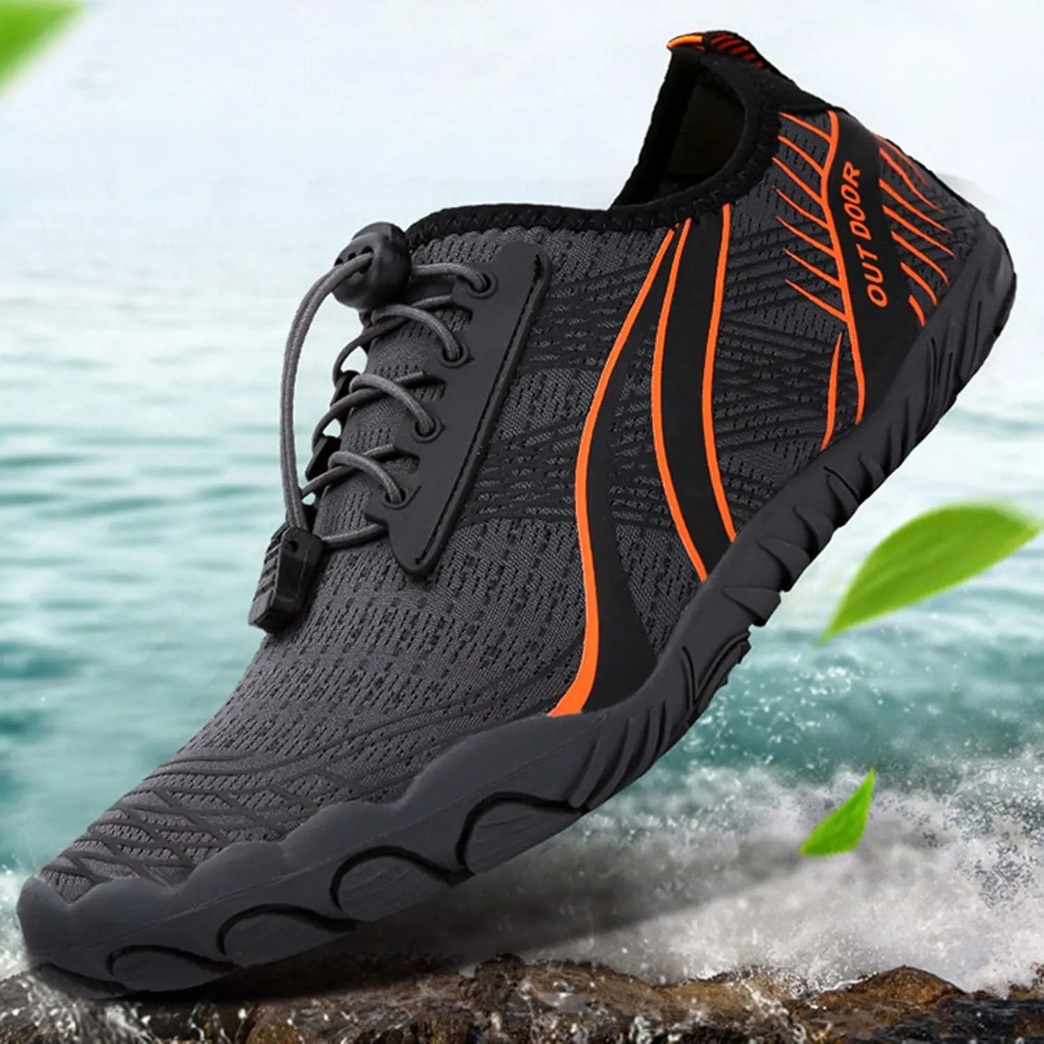 Water Shoes for Adults Quick Dry Barefoot Aqua Socks Non Slip Swim Beach Surf Yoga Boating River Pool Spring Shoe for Women 2025