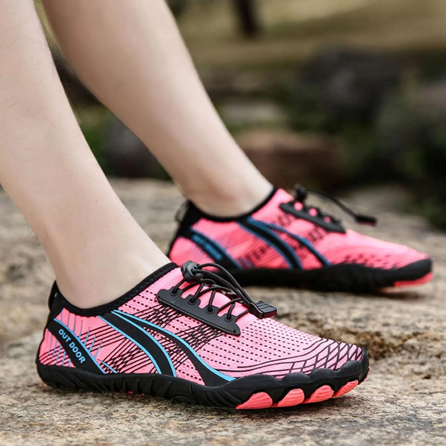 Water Shoes for Adults Quick Dry Barefoot Aqua Socks Non Slip Swim Beach Surf Yoga Boating River Pool Spring Shoe for Women 2025