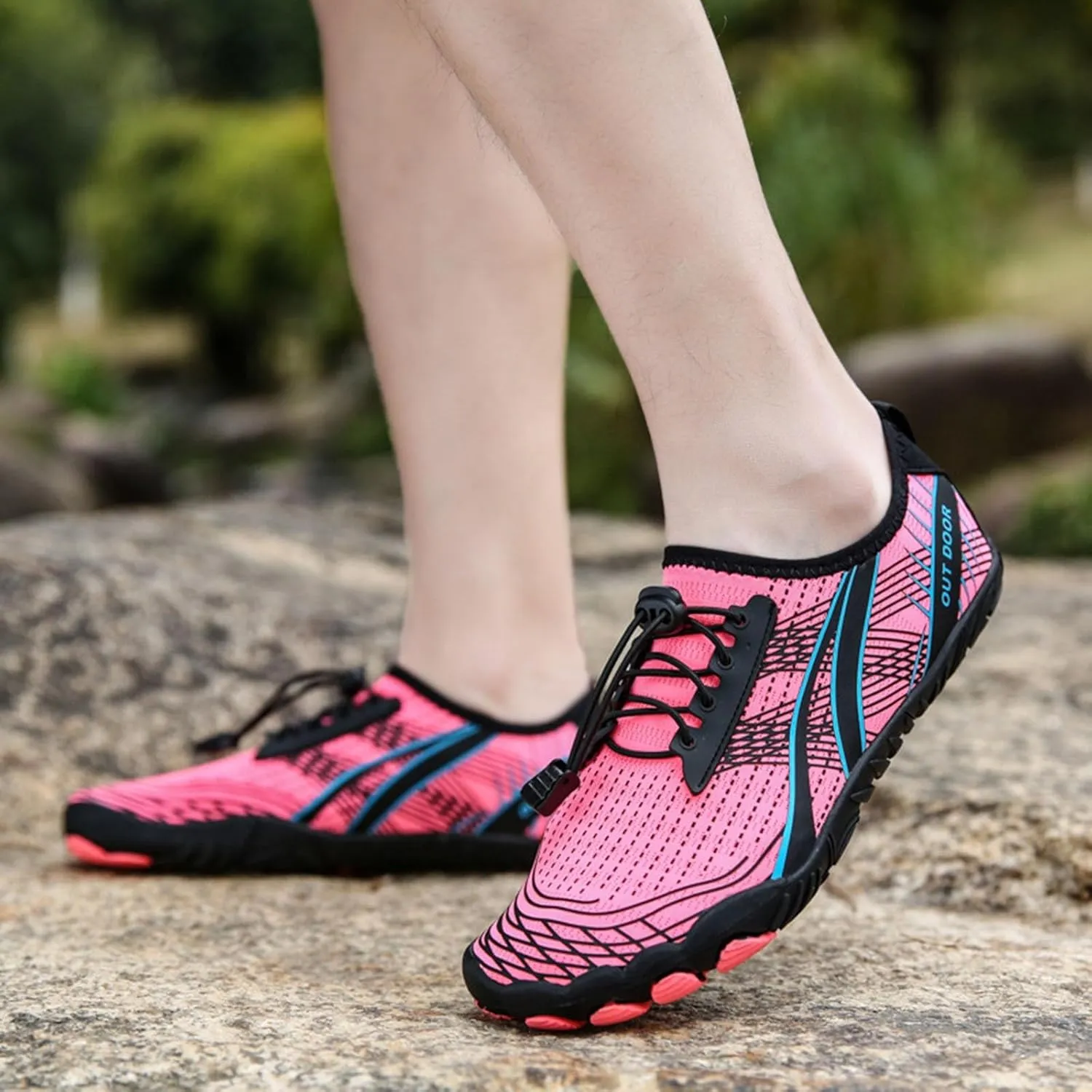 Water Shoes for Adults Quick Dry Barefoot Aqua Socks Non Slip Swim Beach Surf Yoga Boating River Pool Spring Shoe for Women 2025