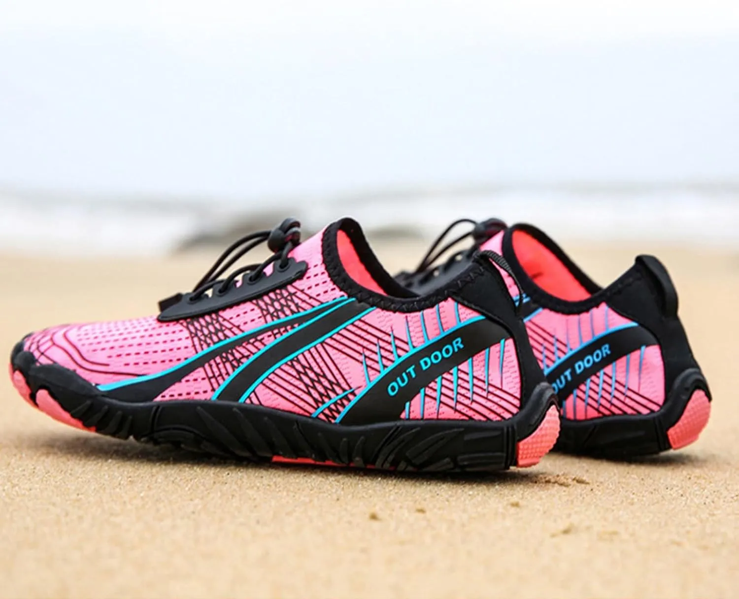 Water Shoes for Adults Quick Dry Barefoot Aqua Socks Non Slip Swim Beach Surf Yoga Boating River Pool Spring Shoe for Women 2025