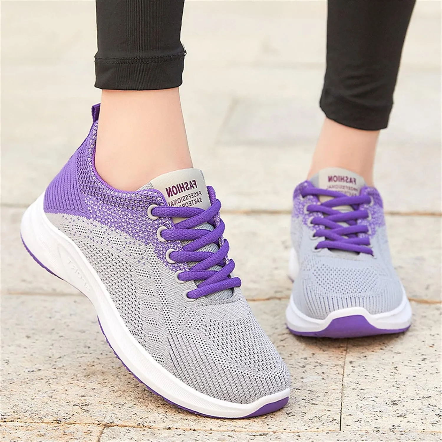 Wide Toe Box Shoes Women with Arch Support Walking Shoes Slip On Sneakers Comfortable Orthopedic Shoes Bowling Shoes