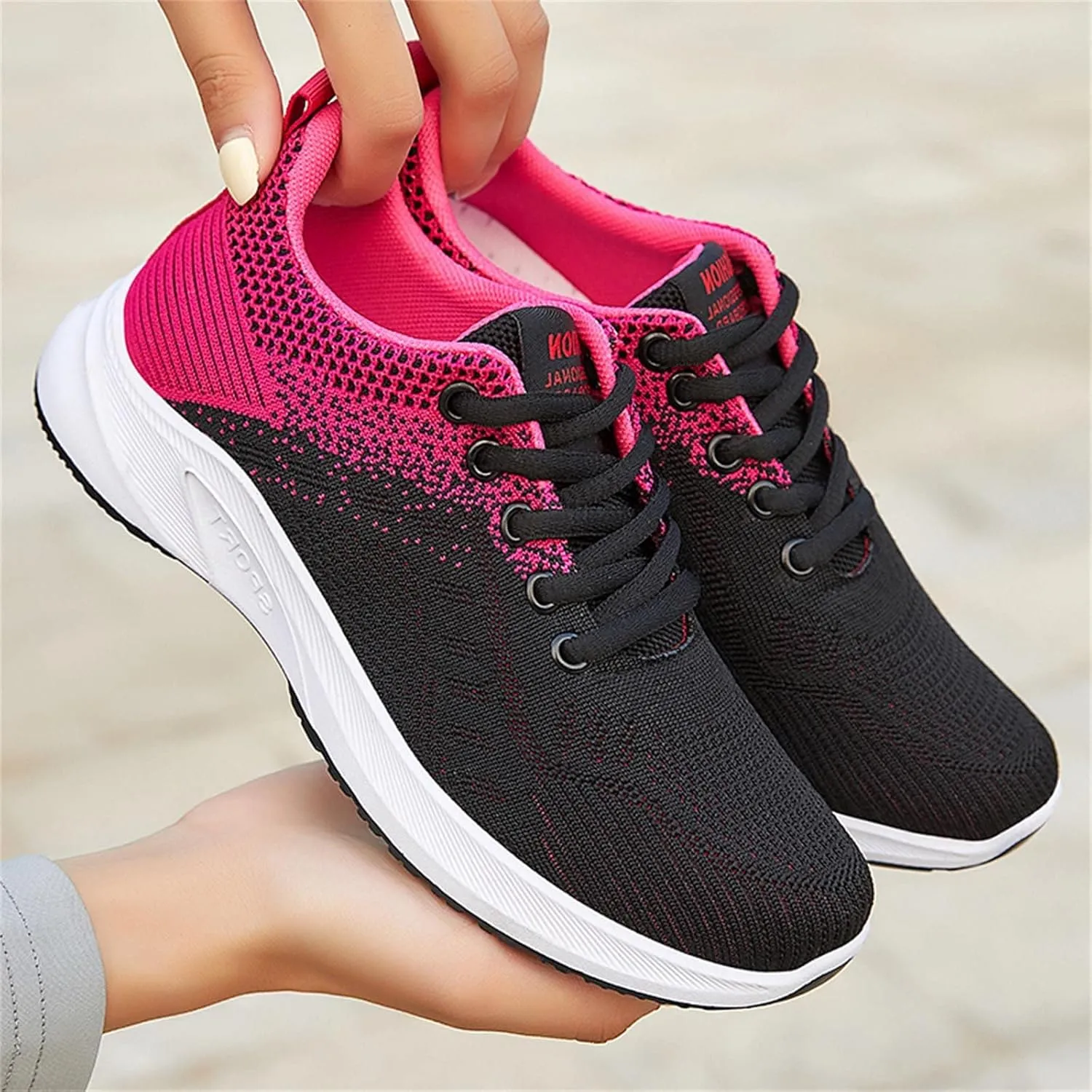 Wide Toe Box Shoes Women with Arch Support Walking Shoes Slip On Sneakers Comfortable Orthopedic Shoes Bowling Shoes