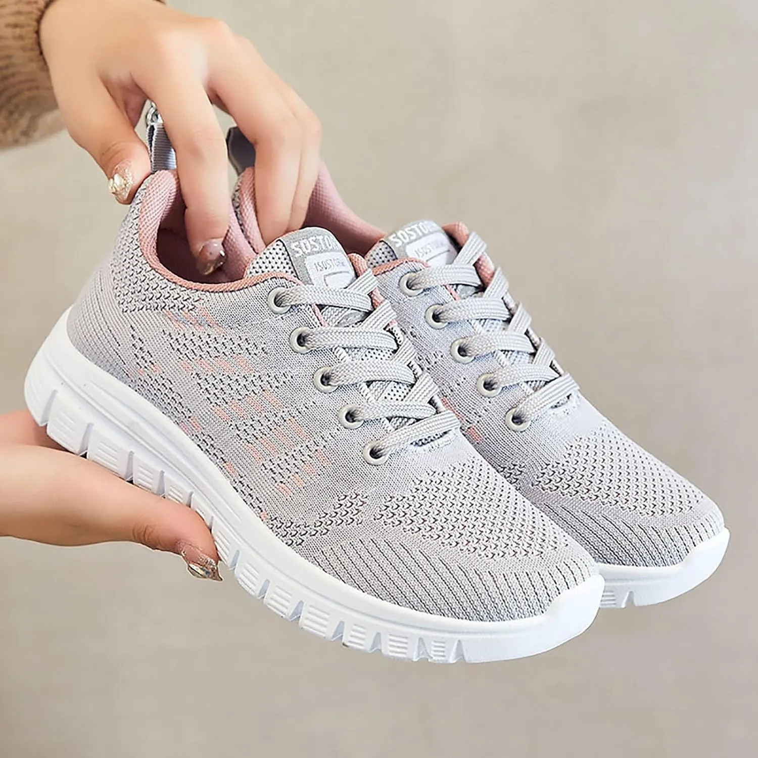 Wide Toe Box Shoes Women with Arch Support Walking Shoes Slip On Sneakers Comfortable Orthopedic Shoes Bowling Shoes