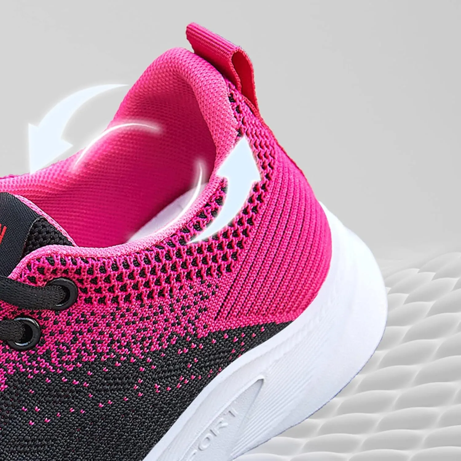 Wide Toe Box Shoes Women with Arch Support Walking Shoes Slip On Sneakers Comfortable Orthopedic Shoes Bowling Shoes