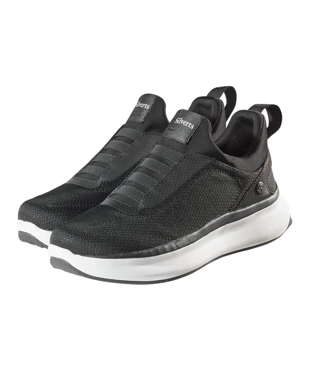 Women's Extra Wide Comfortable Slip On Sneakers Without Laces