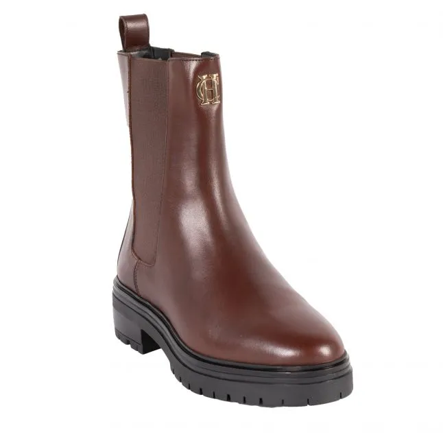 Womens Holland Cooper Rich Chocolate Astoria Ankle Boots