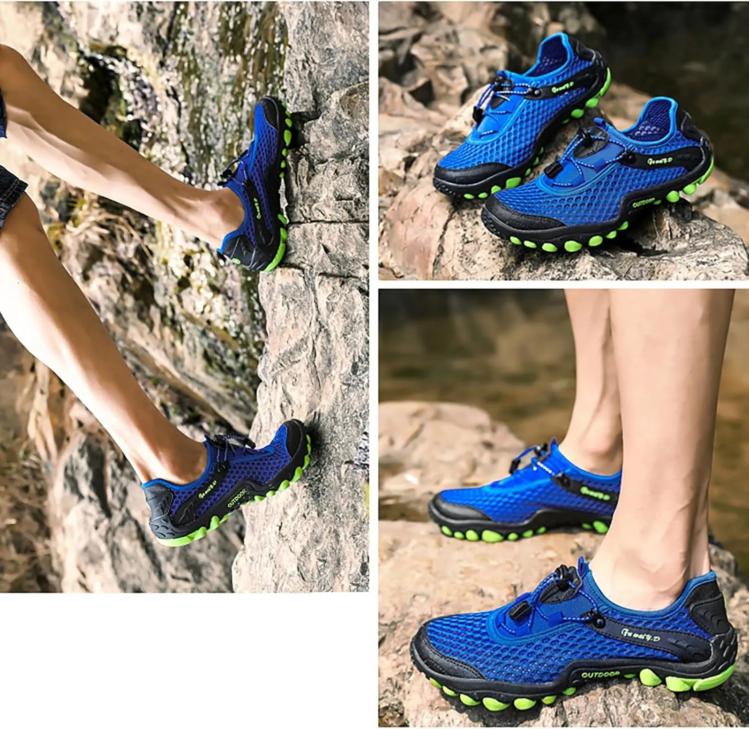 Womens Mens Water Shoes Quick Dry Barefoot Aqua Socks for Beach Swim Pool Surf Hiking Kayaking Yoga Outdoor Water Sports Activities