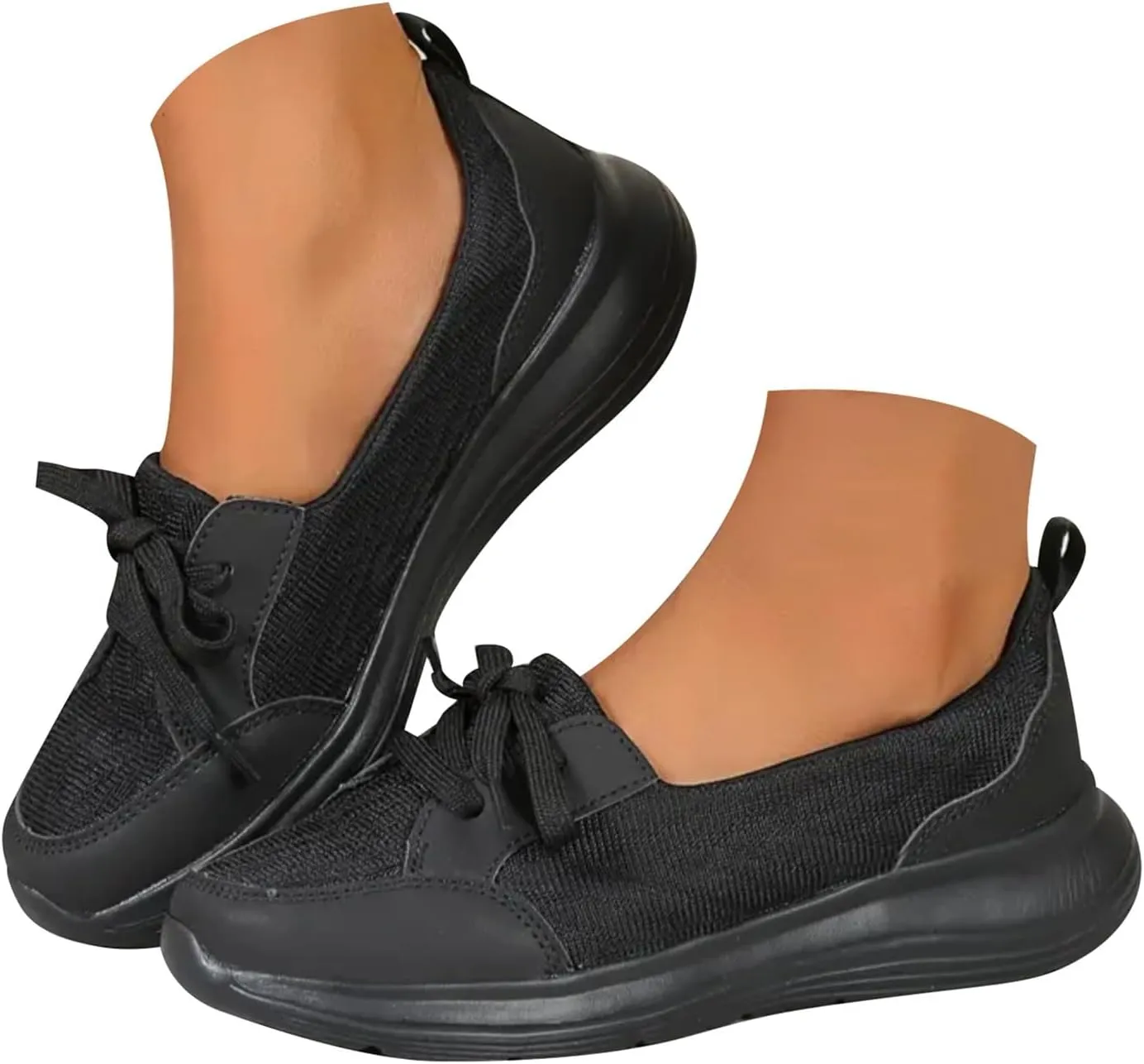 Womens Walking Shoes 2024 New Orthopedic Shoes Breathable Slip On Arch Support Non-Slip Sneakers Comfortable Loafers